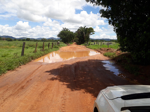 #1: Estrada alagada - flooded road