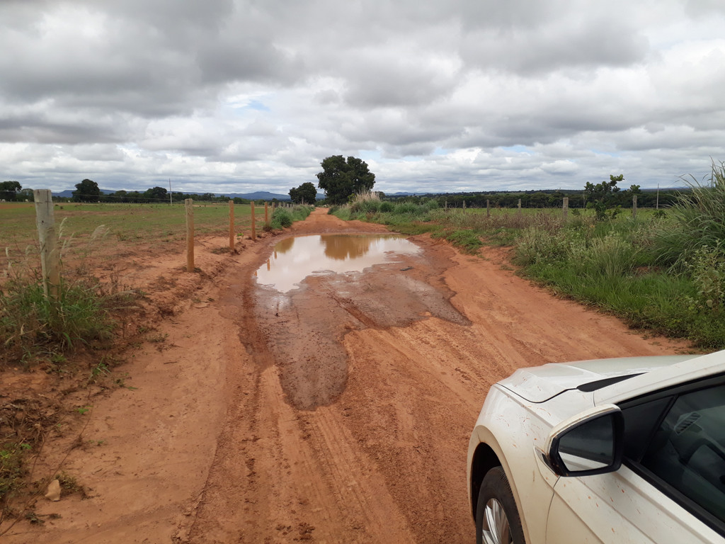 Estrada alagada - flooded road