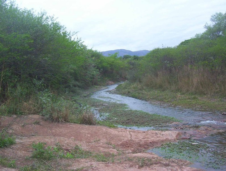 Arroyo a 5 Km de PC / small creek at 5 km from CP 