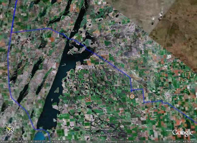 Track 37S 62W en Google Earth