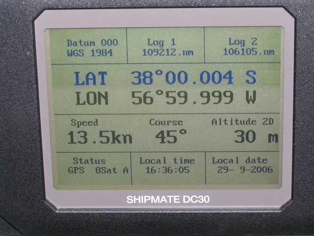 GPS display