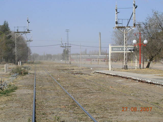 Estacion ferroviaria Villa Regina - Villa Regina´s Railstation