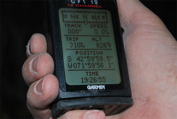GPS a 90 metros. GPS at 90 mts