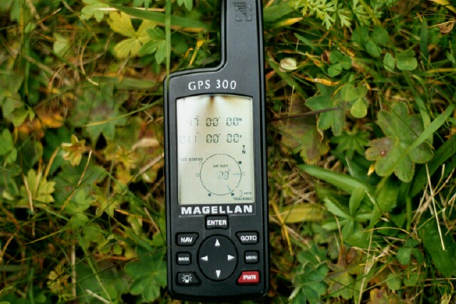 GPS - satellite screen