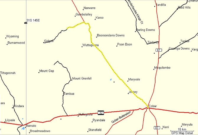 Map and track