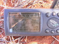 #2: The GPS display 22S 134E.