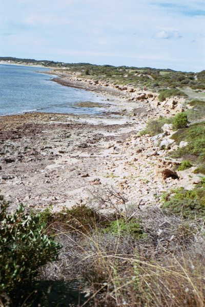 Gleeson's Landing, 4 km west of the confluence