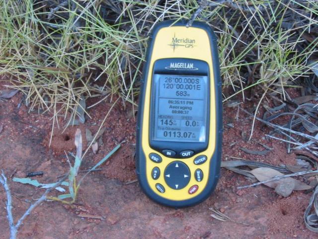 GPS in the Spinifex