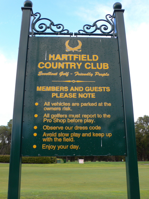 Welcome to Hartfield Country Club