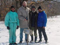 #6: Fetka, myself, Bai Stefan and Zhorko at the confluence