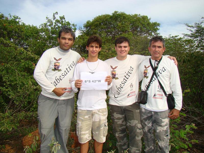 Equipe Cabesativa (Leleco, Leandro, Allinson e Germano)