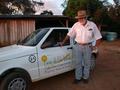 #6: Harri Muller and the car provided by the Lucas do Rio Verde municipality