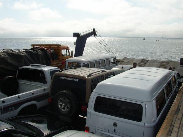 The ferry-boat to Sao Jose do Norte.
