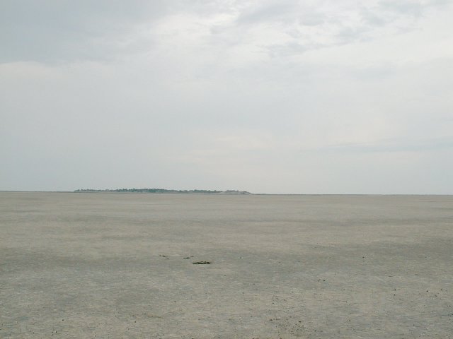 Kubu Island in the distance