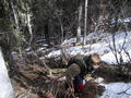 #4: The final climb-steep rough hill at the .1 mile point