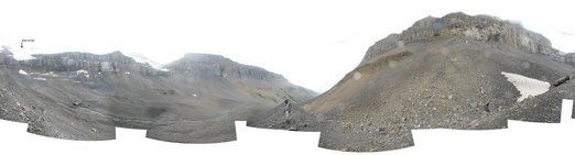#1: A panorama taken from 2000 m due north of the confluence.