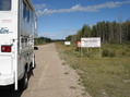 #3: Beginning of the DMI Peace River Pulp Division Road