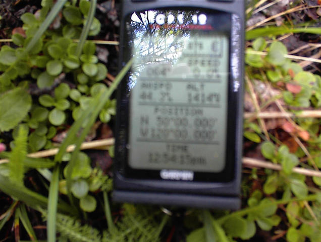 GPS Reading Of 50N, 120W