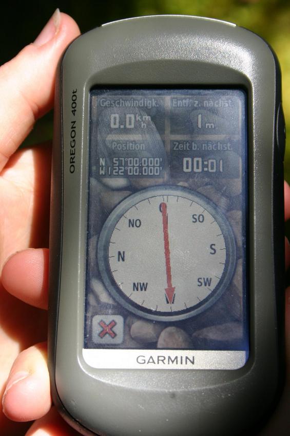 Confirmation of GPS position