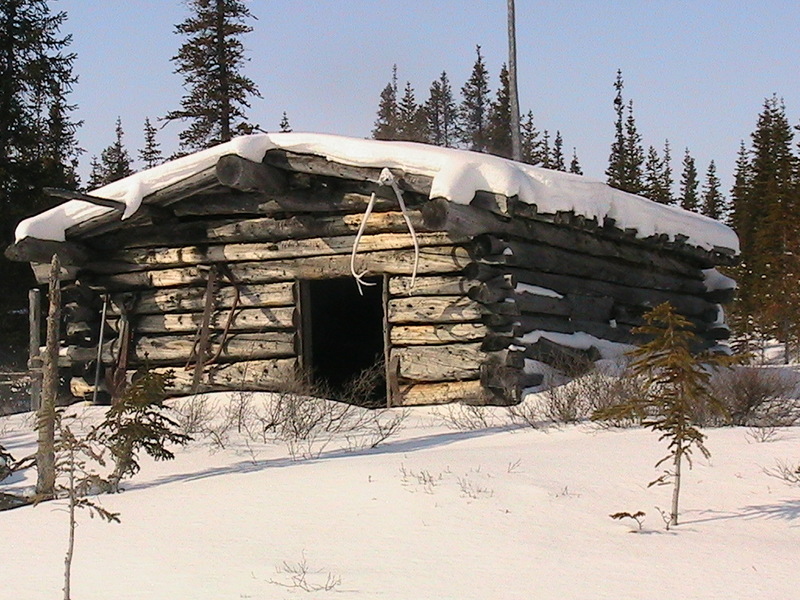 This picture of the Warden grove cabin is about 175 km from the confluence