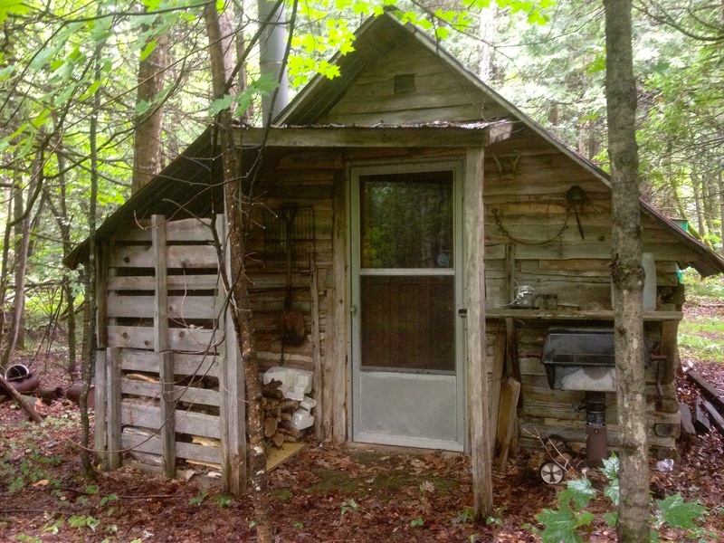 A hunter's cabin, about 530m north of the confluence point