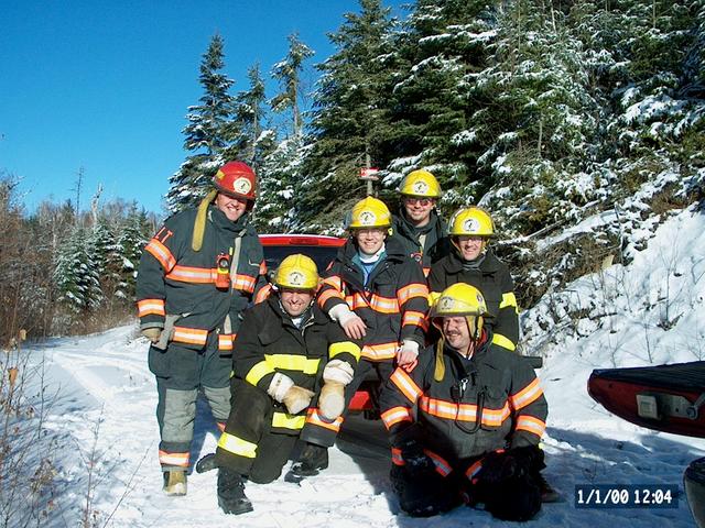 Firefighter team 3 at the beginning of the research