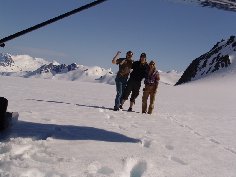 auf dem Gletscher - On the glacier