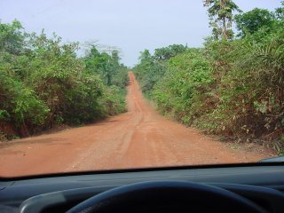 #1: The dirt road leading from the pavement to Boudepé