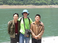 #4: Targ and the two dam authority personnel: Cáo Fújiàn (left) and Yuán Chāngchāng.