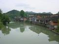 #2: Picturesque town of Niuchehe ("Ox Cart River"), dominated by the river that flows right through the middle of it