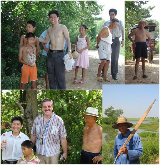 Small talk with local residents of the XONG JIA ZAI village