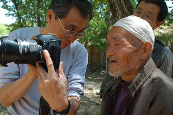 Old man at Xing Ma (邢马)--邢马村的老人