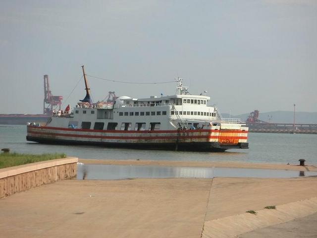 The ferry we took from Qingdao to Huangdao (and back)