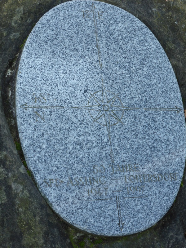 Monument stone plate