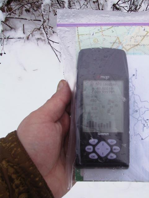 GPS inside DryMap (tm) contraption
