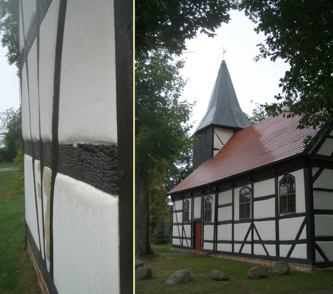 Renovated church in Grubbe