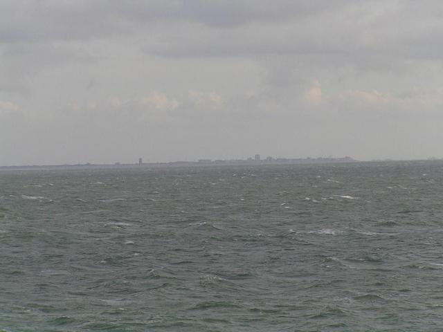 Norderney seen from the confluence