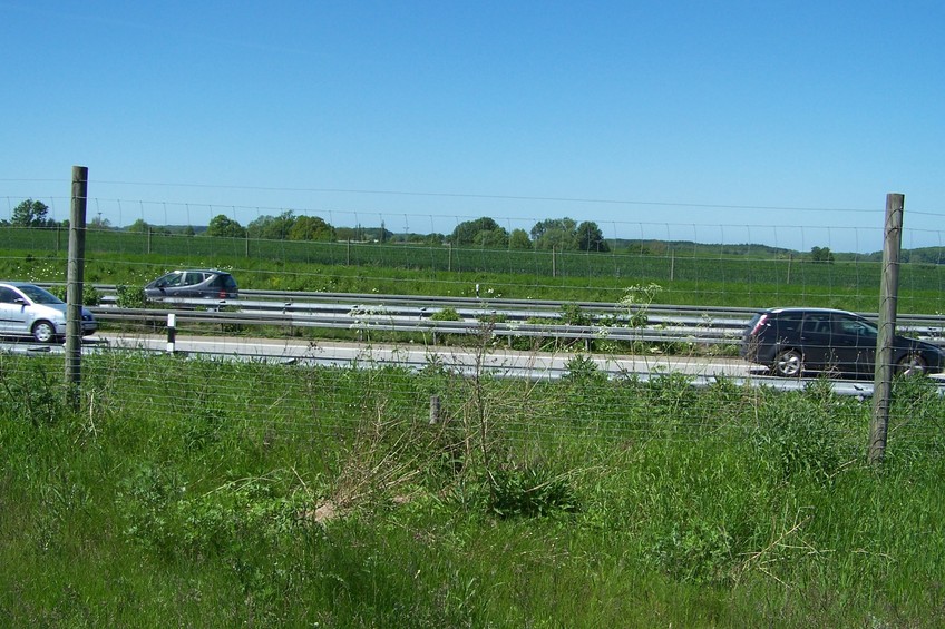 View towards N (motorway A20)
