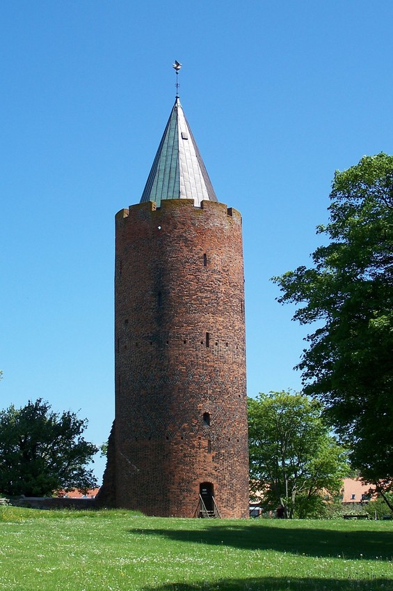 Gåsetårnet (Goose Tower) - the only remaining part of the Vordingborg Castle