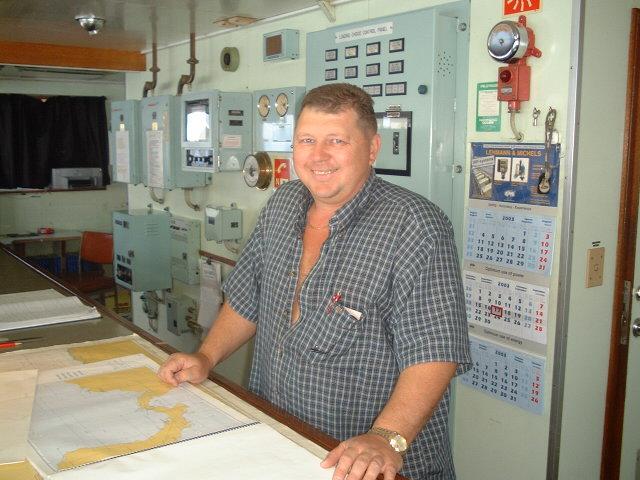 2nd Officer Sergey Poleshko