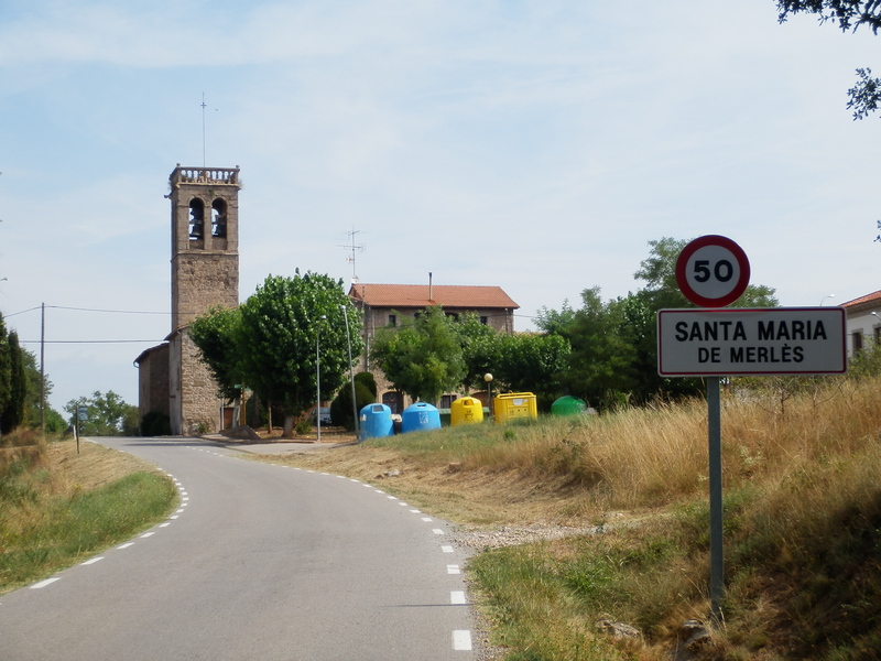 Santa Maria de Merlès in 1.8 km Distance