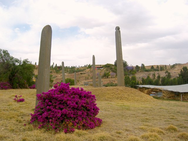Historical stele in Axum
