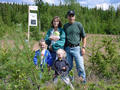 #6: The whole Bergmann family at the confluence