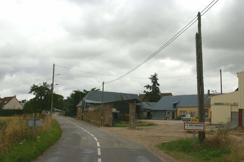 The nearby village of La Bretonnière