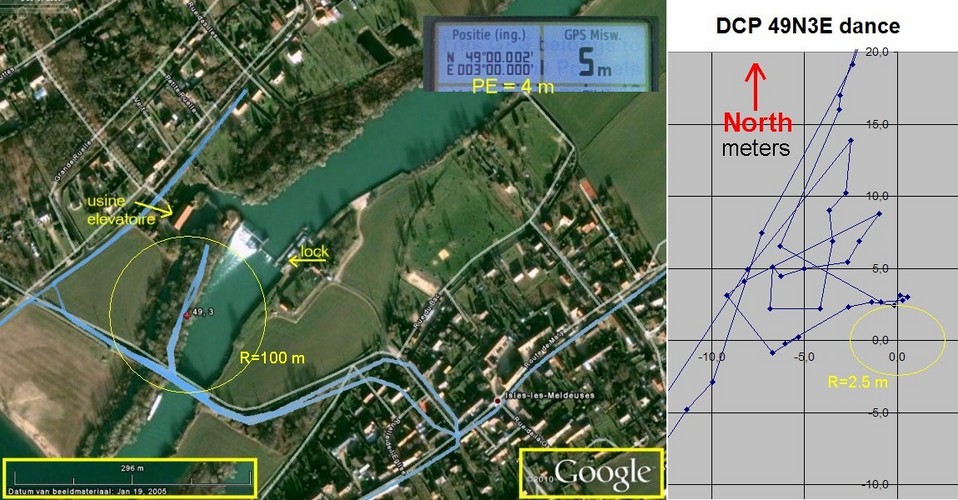Annotated map & GPS & confluence dance