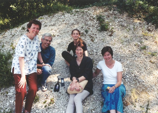 Marianne, Guy, Juline, Marie-Claude and Michèle