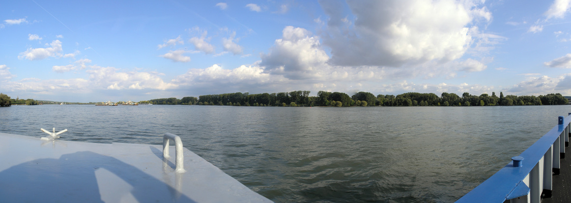 Panorama on the river