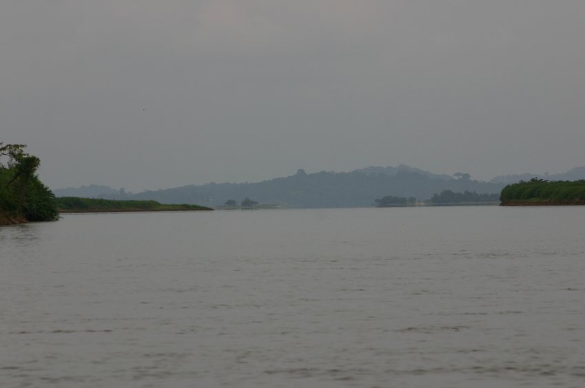 Lake Onangué, looking south
