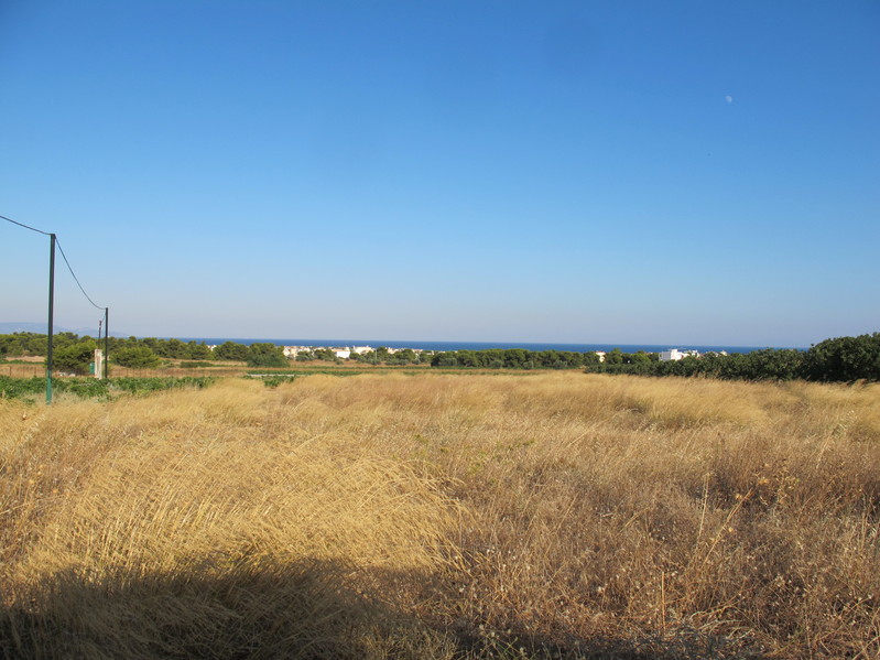 View towards the Aegean Sea