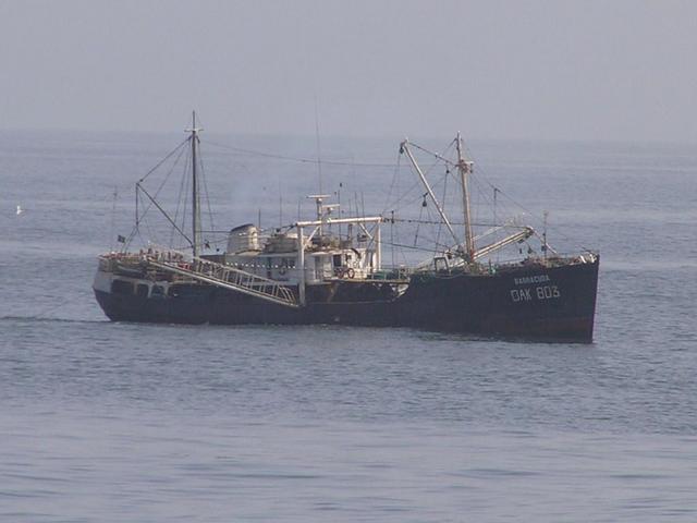The Senegalese beam trawler "Barracuda"